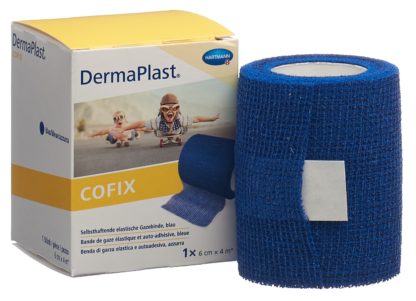 DERMAPLAST CoFix 6cmx4m blau – Bild 3