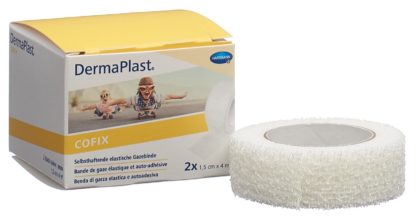 DERMAPLAST CoFix 1.5cmx4m weiss 2 Stk – Bild 3