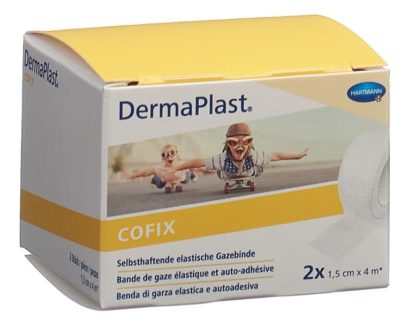 DERMAPLAST CoFix 1.5cmx4m weiss 2 Stk – Bild 2
