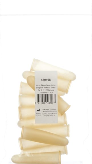 SANOR Fingerling Latex Gr1 gepudert leicht