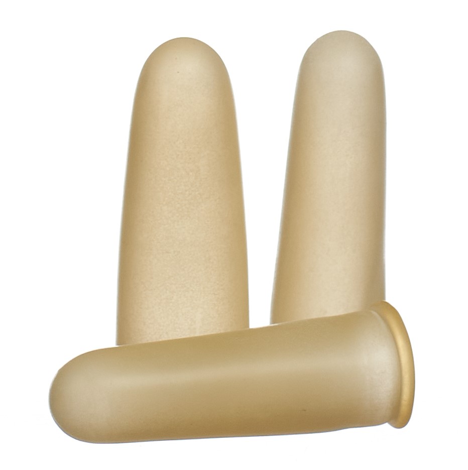 SANOR Fingerling Latex Gr5 gepudert leicht – Bild 3