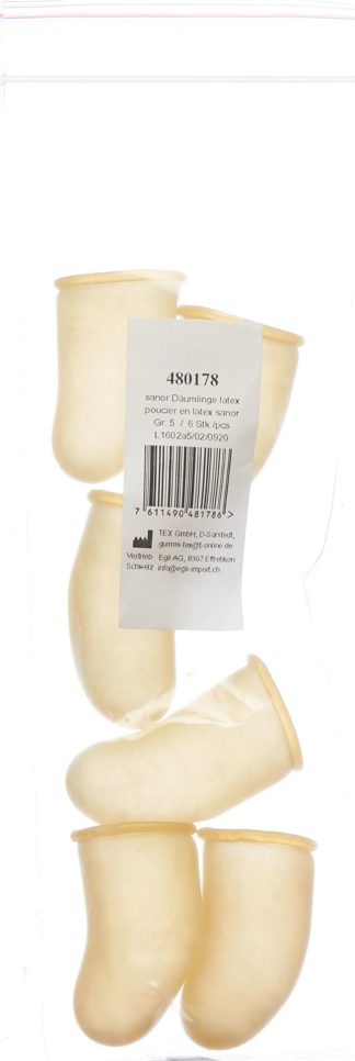 SANOR Däumling Latex Gr5