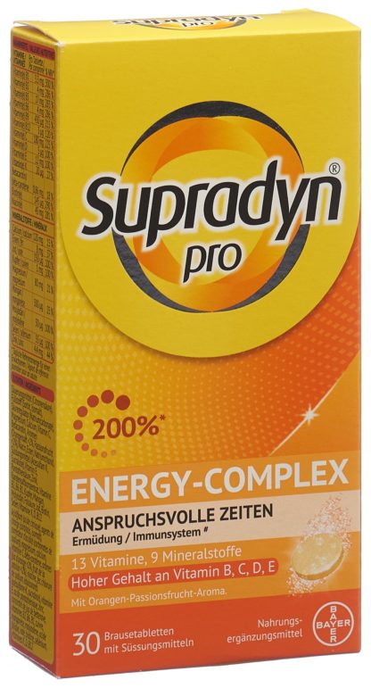 SUPRADYN pro energy-complex Brausetabl 30 Stk – Bild 3
