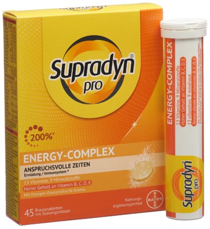 SUPRADYN pro energy-complex Brausetabl 45 Stk – Bild 5