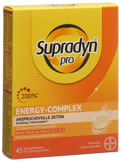 SUPRADYN pro energy-complex Brausetabl 45 Stk – Bild 3