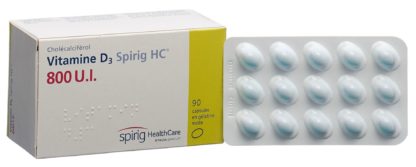 VITAMIN D3 Spirig HC Kaps 800 IE 90 Stk – Bild 6