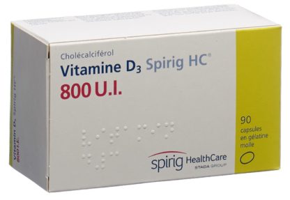 VITAMIN D3 Spirig HC Kaps 800 IE 90 Stk – Bild 4