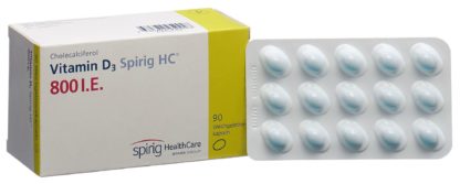 VITAMIN D3 Spirig HC Kaps 800 IE 90 Stk – Bild 5
