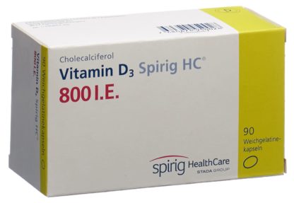 VITAMIN D3 Spirig HC Kaps 800 IE 90 Stk – Bild 3