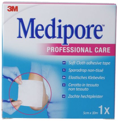 3M MEDIPORE Klebevlies 5cmx10m Liner (neu)
