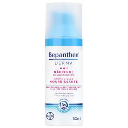 BEPANTHEN DERMA Nährende Gesichtscreme 50 ml – Bild 3