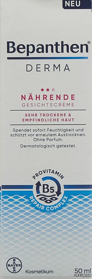 BEPANTHEN DERMA Nährende Gesichtscreme 50 ml