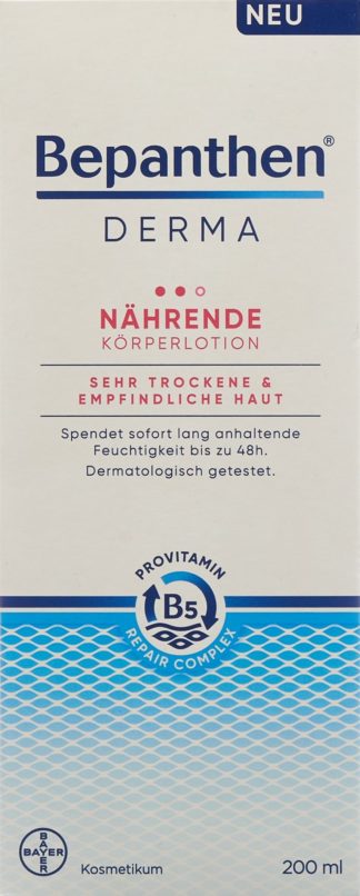 BEPANTHEN DERMA Nährende Körperlotion 200 ml