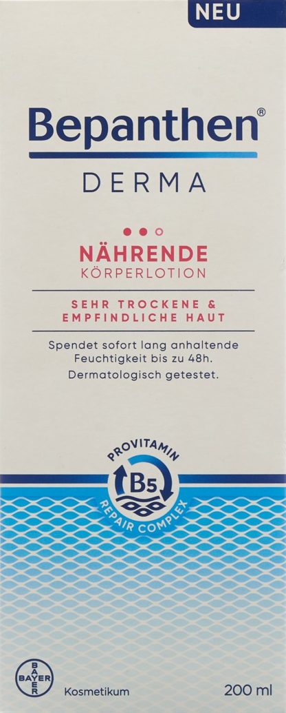 BEPANTHEN DERMA Nährende Körperlotion 200 ml