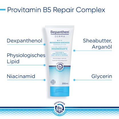 BEPANTHEN DERMA Regenerier Körperlot Tb 200 ml – Bild 5