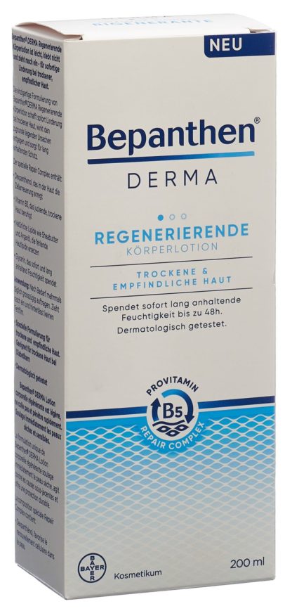 BEPANTHEN DERMA Regenerier Körperlot Tb 200 ml – Bild 3
