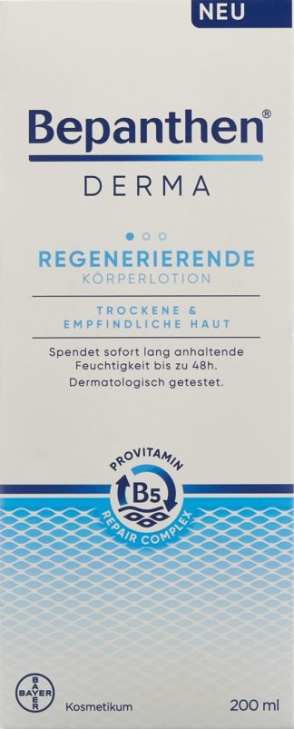 BEPANTHEN DERMA Regenerier Körperlot Tb 200 ml