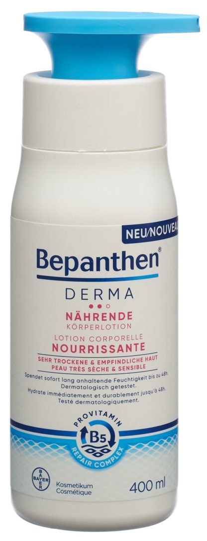 BEPANTHEN DERMA Nährende Körperlotion 400 ml – Bild 2