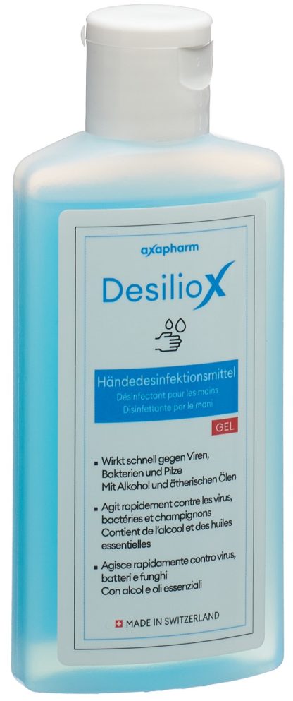 DESILIOX Händedesinfektionsmittel Gel Fl 100 ml – Bild 2