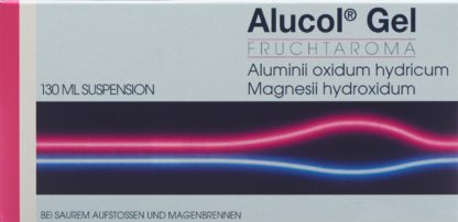 ALUCOL Gel Susp Frucht Fl 130 ml