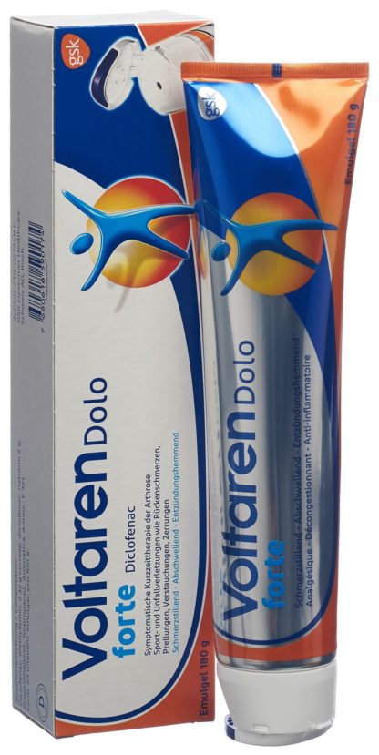 VOLTAREN DOLO forte Emulgel Easy Click Cap 180 g – Bild 5