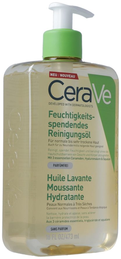 CERAVE Feuchtig schäum Reinigungsöl Disp 473 ml – Bild 2
