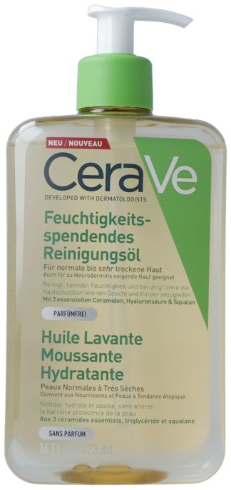 CERAVE Feuchtig schäum Reinigungsöl Disp 473 ml