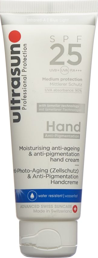 ULTRASUN Anti-Pigmentation Hand Cream SPF25 75 ml
