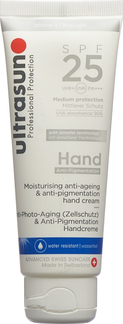 ULTRASUN Anti-Pigmentation Hand Cream SPF25 75 ml