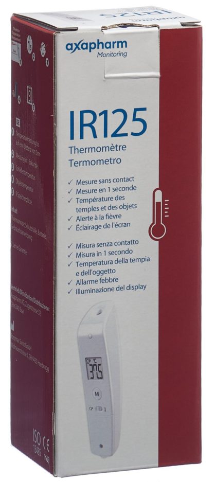 AXAPHARM Monitoring Thermometer IR125 – Bild 4