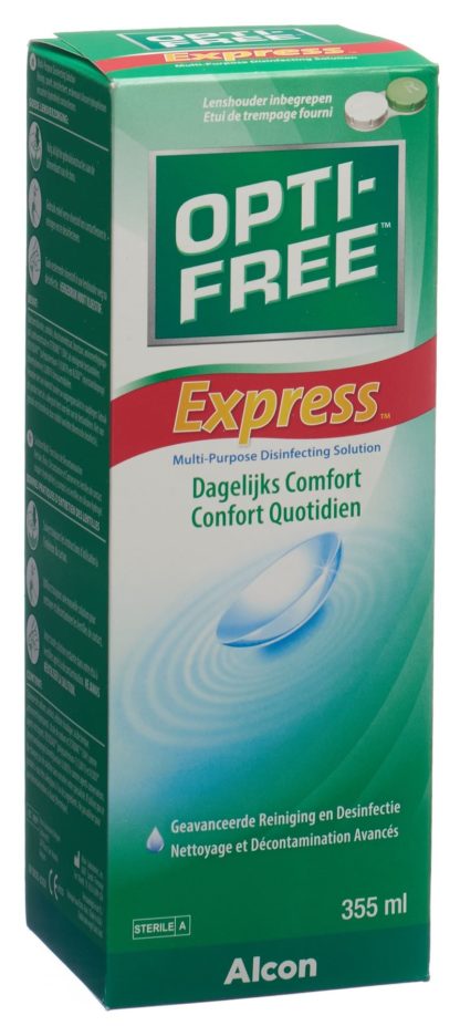 OPTI FREE EXPRESS No Rub Lös Fl 355 ml – Bild 4
