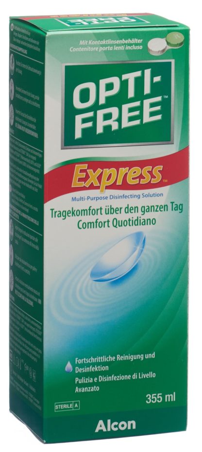 OPTI FREE EXPRESS No Rub Lös Fl 355 ml – Bild 3