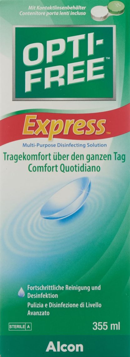 OPTI FREE EXPRESS No Rub Lös Fl 355 ml