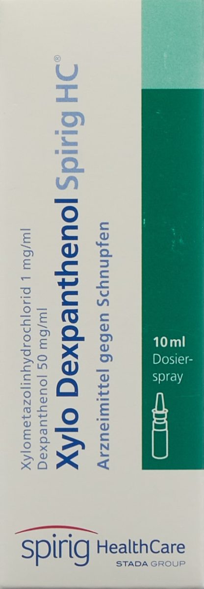 XYLO DEXPANTHENOL Spirig HC Nasenspray Fl 10 ml