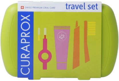 CURAPROX Travel Set grün