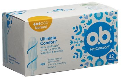 OB Tampons ProComfort Normal 32 Stk – Bild 2