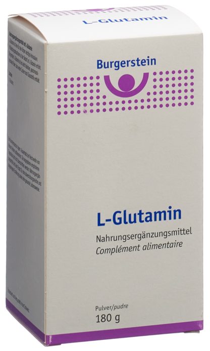 BURGERSTEIN L-Glutamin Plv Ds 180 g – Bild 2