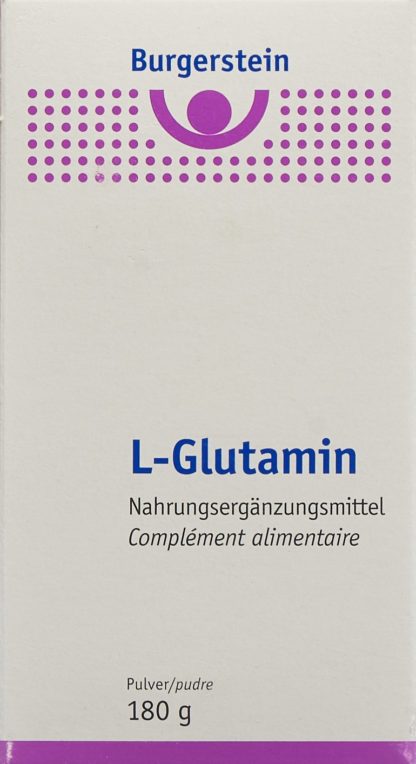 BURGERSTEIN L-Glutamin Plv Ds 180 g