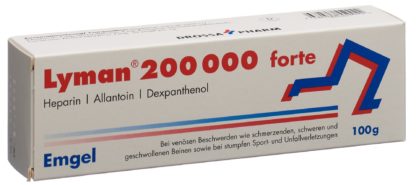 LYMAN 200000 Forte Emgel (neu) Tb 100 g – Bild 3