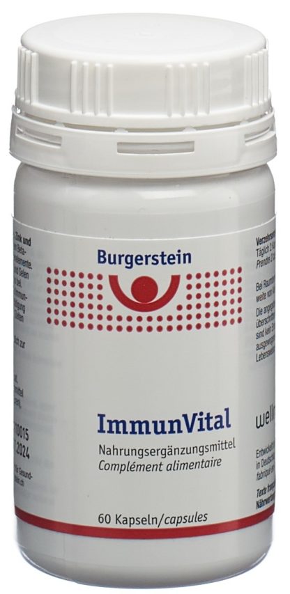 BURGERSTEIN ImmunVital Kaps Ds 60 Stk – Bild 2
