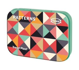 FLAWA Trend Plast Patterns Tin Box 20 Stk