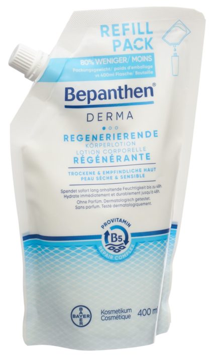 BEPANTHEN DERMA Regenerier Körperlot Nachf 400 ml – Bild 2