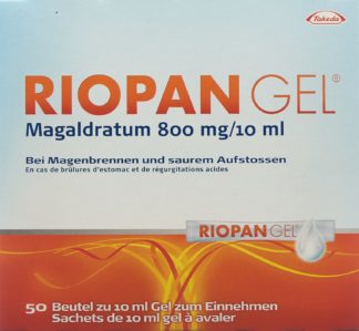 RIOPAN GEL 800 mg (neu) 50 Btl 10 ml