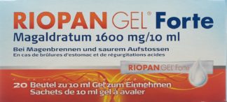 RIOPAN GEL Forte 1600 mg (neu) 20 Btl 10 ml