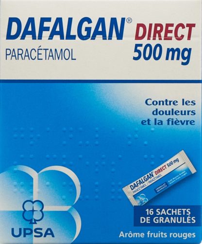 DAFALGAN Direct Gran 500 mg Rote Beeren 16 Stk – Bild 2