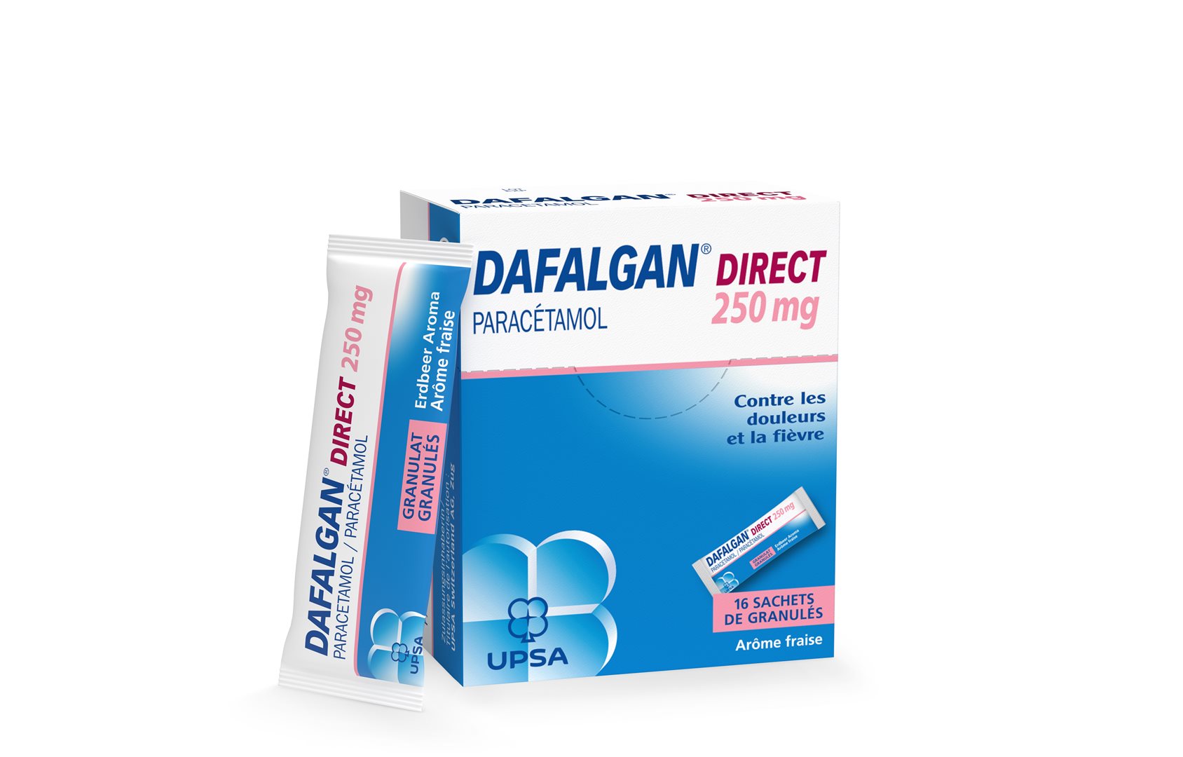DAFALGAN Direct Gran 250 mg Erdbeere Btl 16 Stk – Bild 6