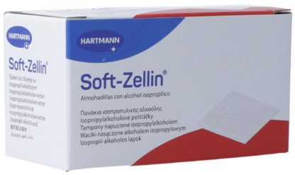 SOFT ZELLIN Alkoholpads 100 Stk – Bild 2