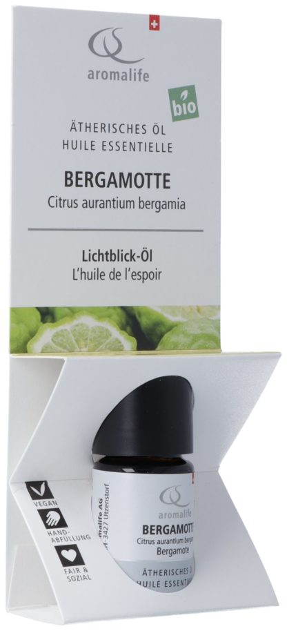 AROMALIFE TOP Bergamotte Äth/Öl BIO 5 ml – Bild 2