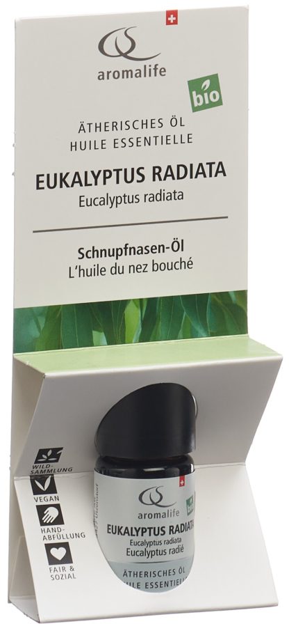AROMALIFE TOP Eukalyptus rad wild Äth/Öl BIO 5 ml – Bild 2