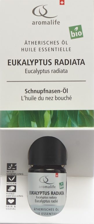 AROMALIFE TOP Eukalyptus rad wild Äth/Öl BIO 5 ml